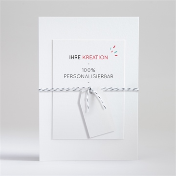 Hochzeitseinladung blanco 14,5x21cm (n99166)