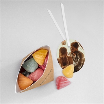 Geschenkbox Hochzeit postkarte - schachtel - vue 3