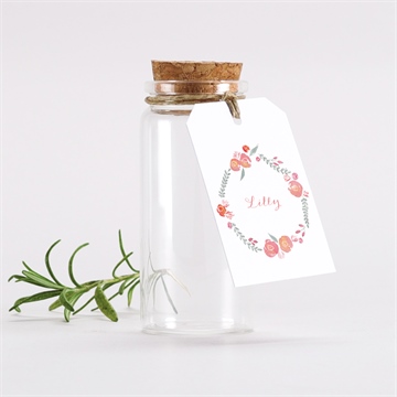 Glasfläschchen mit Korken Kommunion ref. N291360