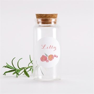 Glasfläschchen mit Korken Kommunion ref. N3601382