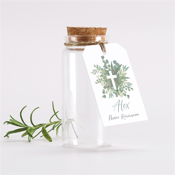 Glasfläschchen mit Korken Kommunion ref. N291358