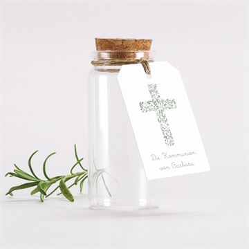 Glasfläschchen mit Korken Kommunion ref. N291658