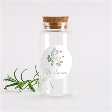 Glasfläschchen mit Korken Kommunion ref. N3601733