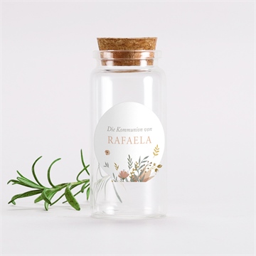 Glasfläschchen mit Korken Kommunion ref. N3601729