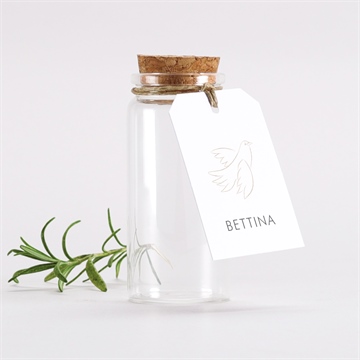 Glasfläschchen mit Korken Kommunion ref. N291398