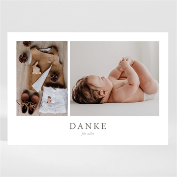 Dankeskarte Geburt ref. N110288