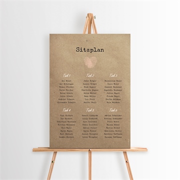 Sitzplan Hochzeit ref. N260348