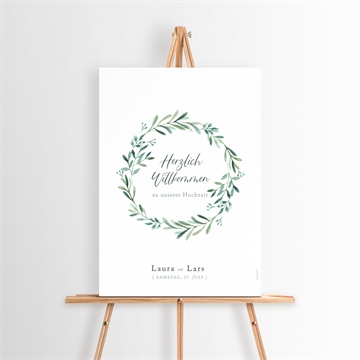 Willkommensschild Hochzeit ref. N260154