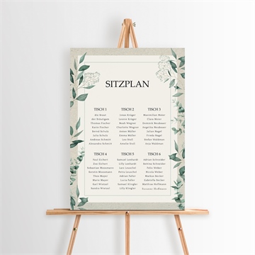 Sitzplan Hochzeit ref. N260342