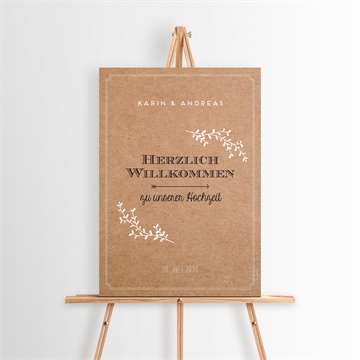 Willkommensschild Hochzeit ref. N260133