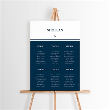 Sitzplan Hochzeit ref. N26088