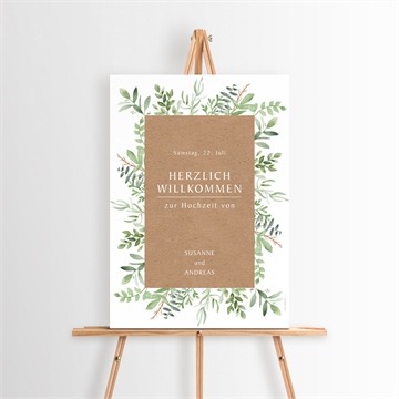 Willkommensschild Hochzeit ref. N260145