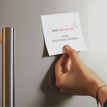 Einladung Konfirmation blanco - 9,5x9,5cm (n3002108) - Vue 2