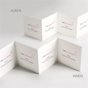 Einladung Konfirmation blanco - 10x10cm (n831188) - vue 4