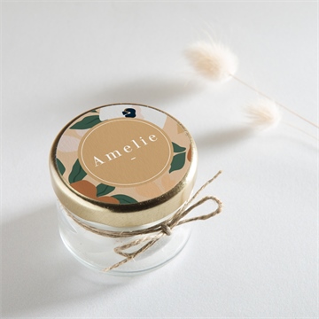 Sticker Geburt vintageblumen - vue 2