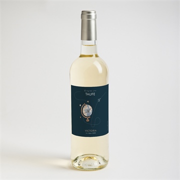 Flaschenetikett Taufe reisepass zur taufe - vue 2