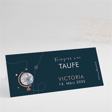 Tischkarte Taufe ref. N440984