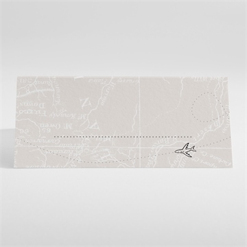 Tischkarte Taufe reisepass zur taufe - vue 2