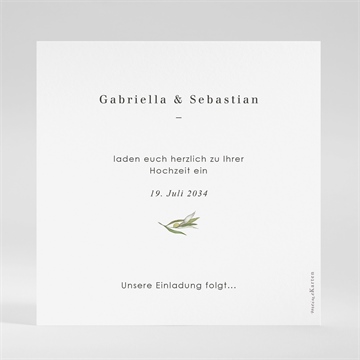 Save the Date Karte provence - Vue 2