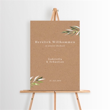 Willkommensschild Hochzeit ref. N260225