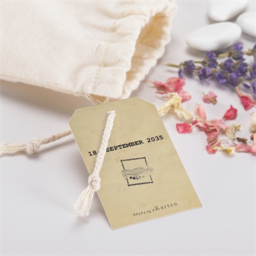 Geschenkbeutel Taufe telegramm zur taufe - vue 2