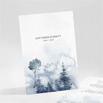 Trauerkarte lichtnebel