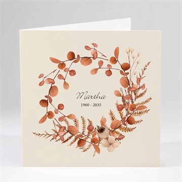 Trauerkarte schöne hoffnung