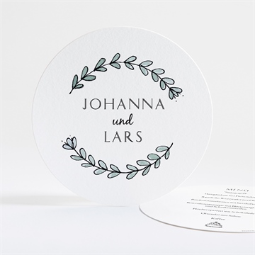 Menükarte Hochzeit ref. N321169