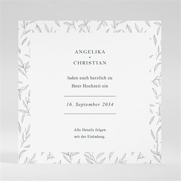 Save the Date Karte du und ich - vue 2