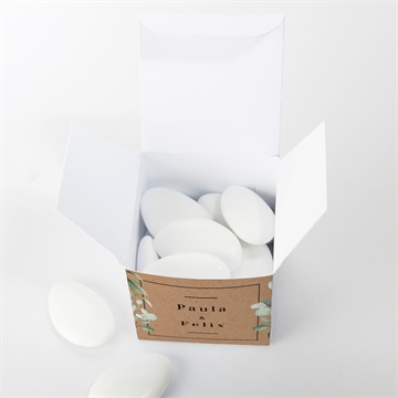 Geschenkbox Hochzeit blumenverziert - vue 4