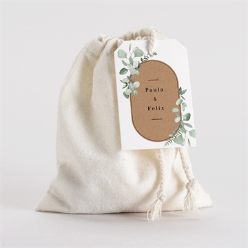 Geschenkbeutel Hochzeit blumenverziert