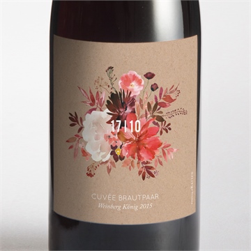 Flaschenetikett Hochzeit ref. N3002131