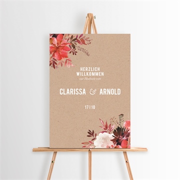 Willkommensschild Hochzeit ref. N260396