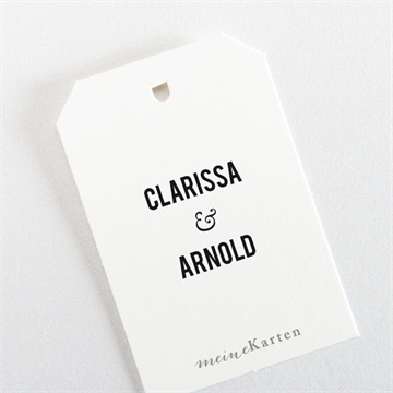 Geschenkanhänger Hochzeit floral - vue 3