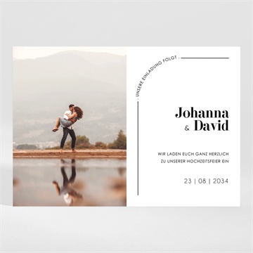 Save the Date Karte ref. N110317