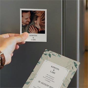 Hochzeitseinladung intime blätterwelt - duo - vue 3