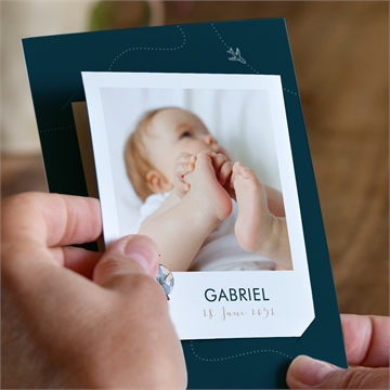 Geburtskarte mein erster reisepass - duo - vue 2