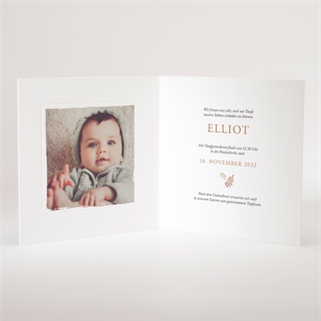 Einladung Taufe fuchs - vue 3