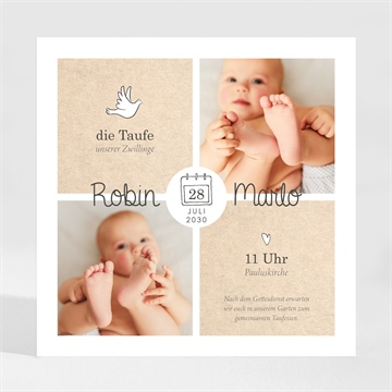 Einladung Taufe ref. N35035