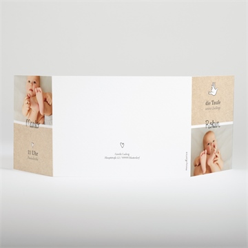 Einladung Taufe zwillingsillustrationen-klappk - vue 3