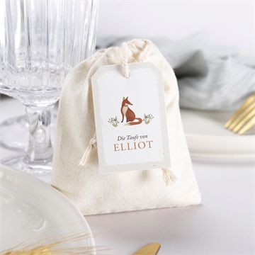 Geschenkbeutel Taufe fuchs - vue 3