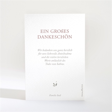 Trauerdanksagung sanfte klarheit - vue 2