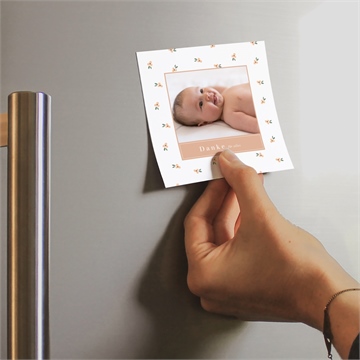 Dankeskarte Geburt meine kleine schwester - vue 2