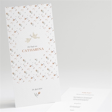 Menükarte Taufe ref. N221311