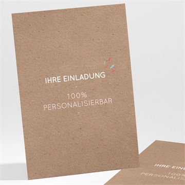 Einladung Kommunion kraft - 14,5x21cm (n241293)