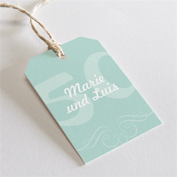 Geschenkanhänger Hochzeitsjubiläum ref. N291944