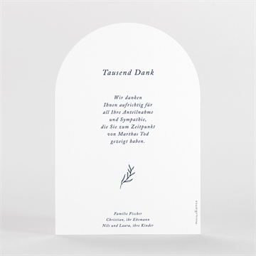 Trauerdanksagung trauerkerze - vue 2