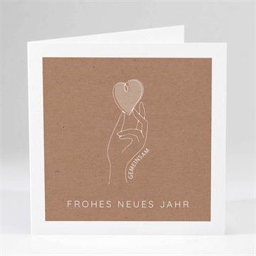 Weihnachtskarte solidarisch