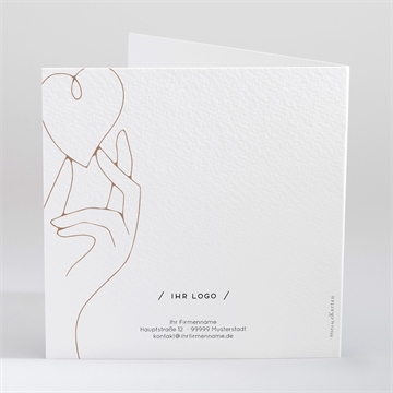 Weihnachtskarte solidarisch - vue 3