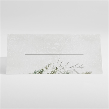 Tischkarte Taufe winter - vue 2